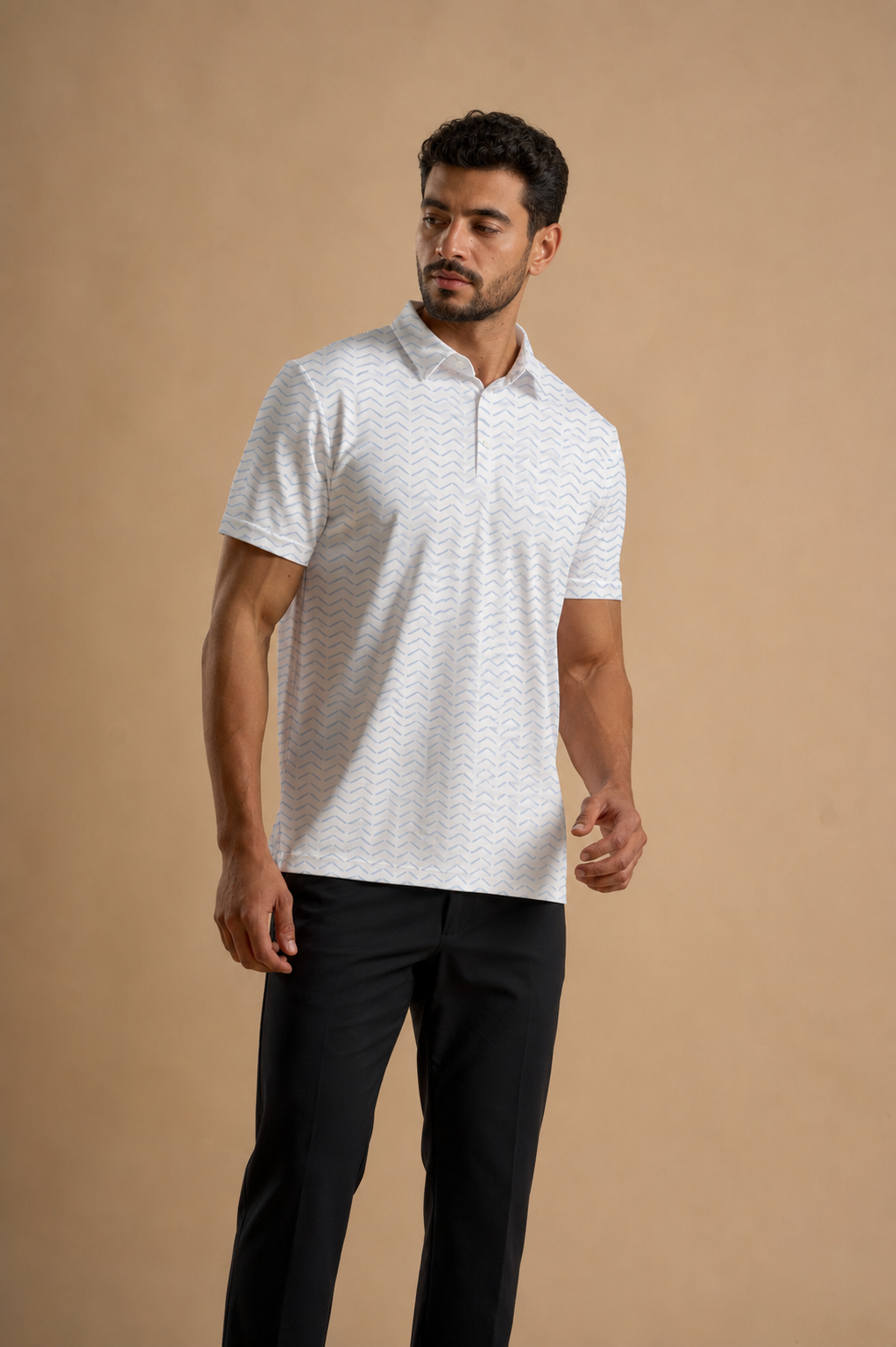 Silver Wave Polo