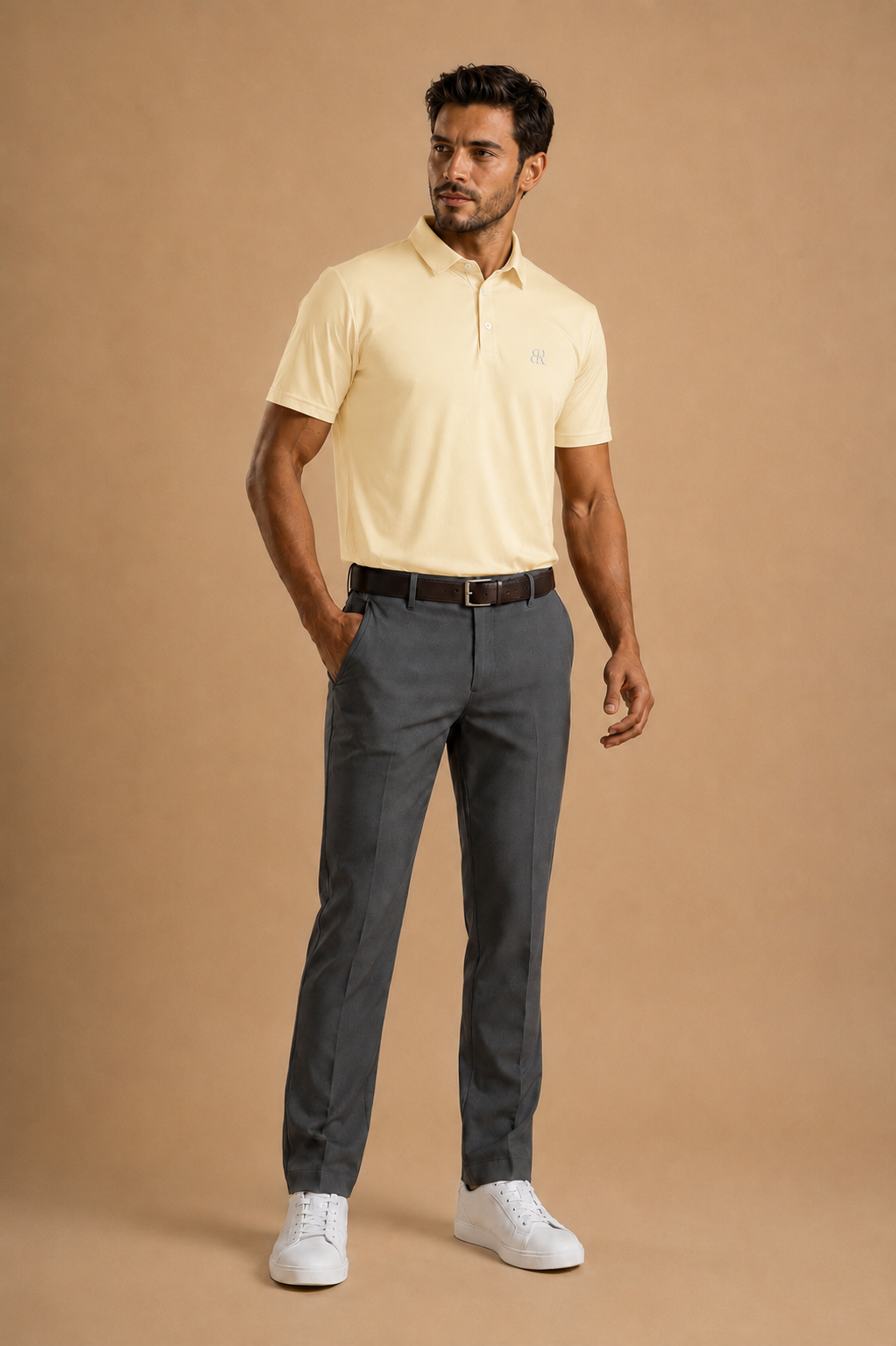 Light Yellow Polo