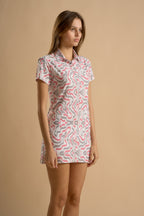 Grey & Rose Maze Dress Half Sleeve with Inner Short