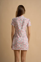 Grey & Rose Maze Dress Half Sleeve with Inner Short