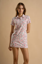 Grey & Rose Maze Dress Half Sleeve with Inner Short