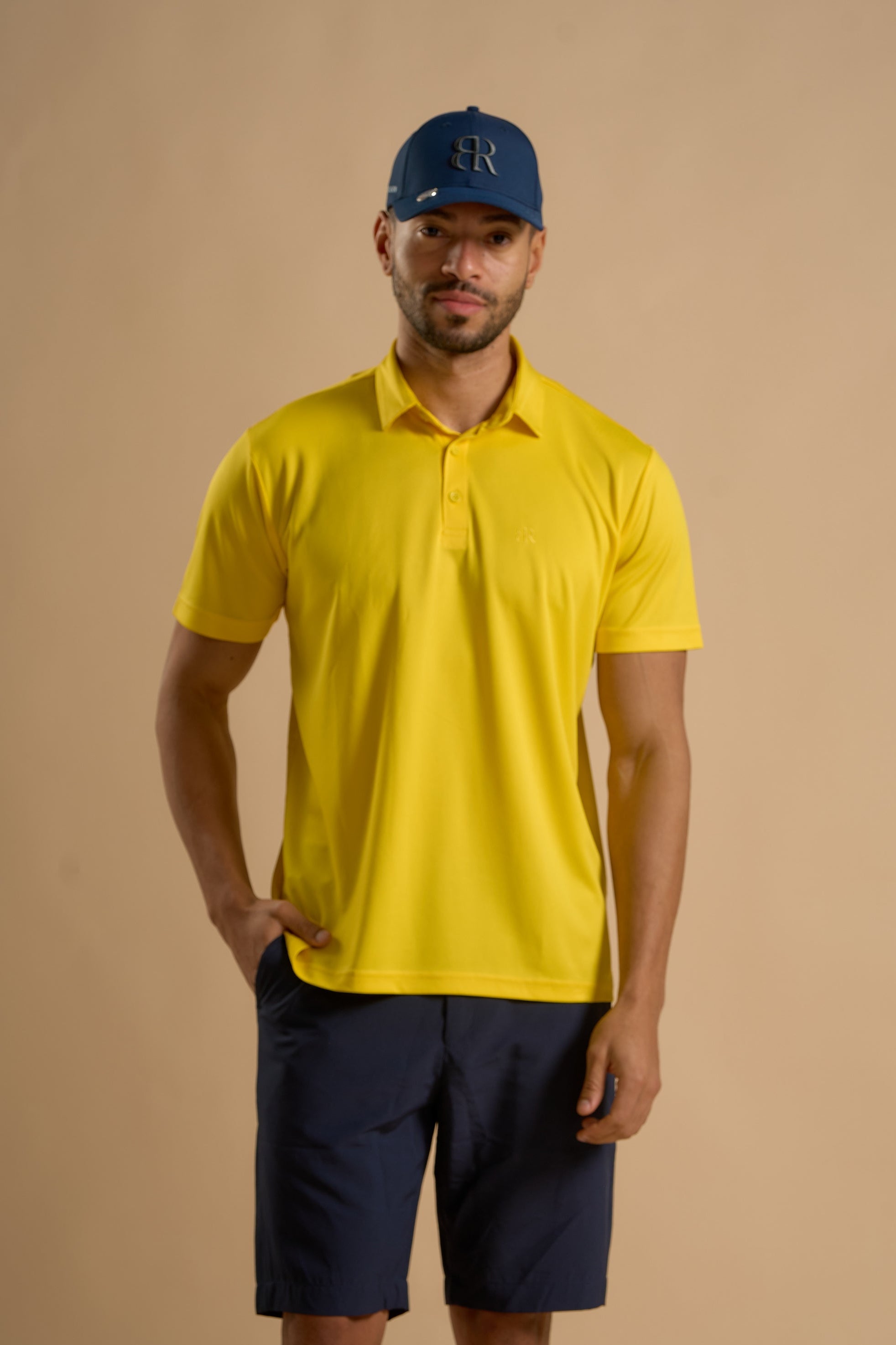 Yellow Gold Polo Shirt 