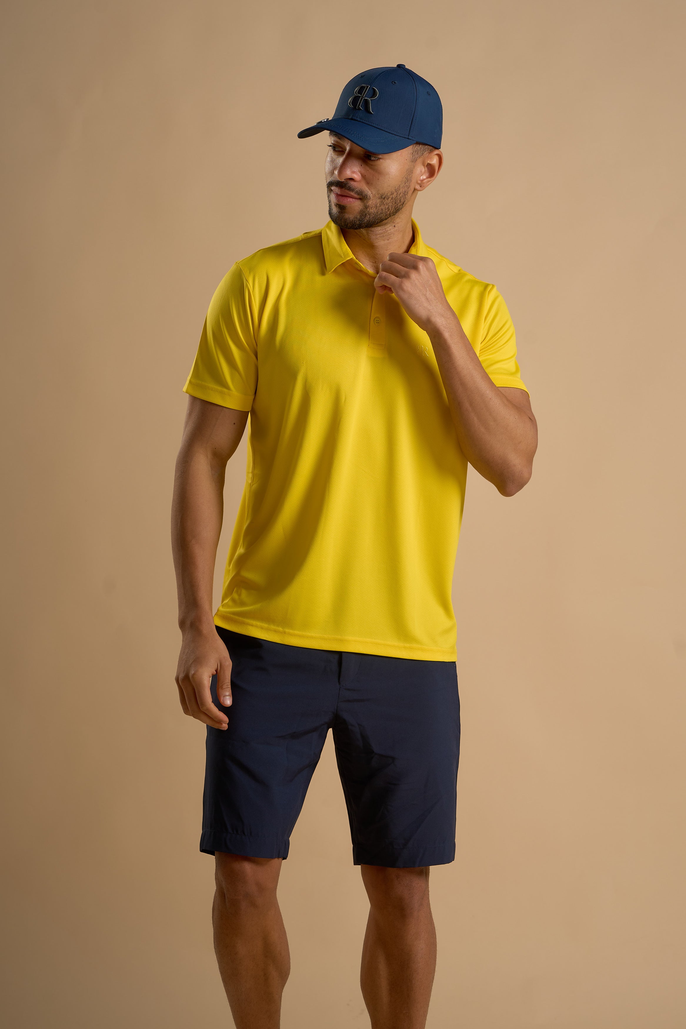 Yellow Gold Polo Shirt 