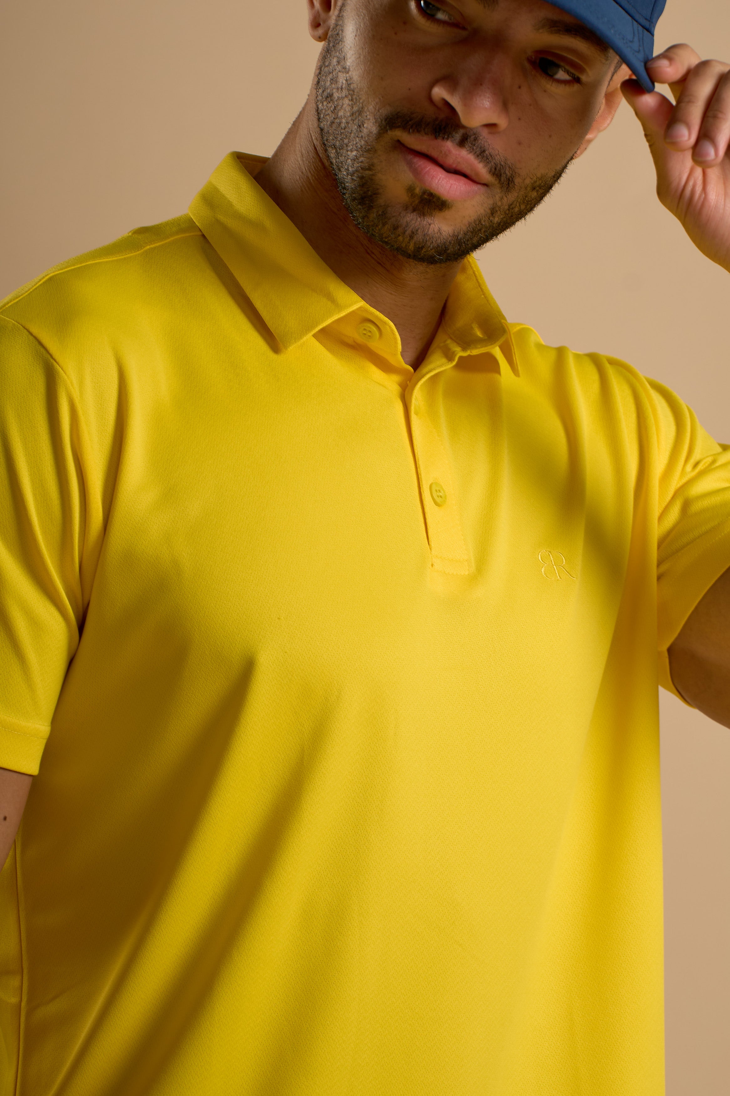 Yellow Gold Polo Shirt 