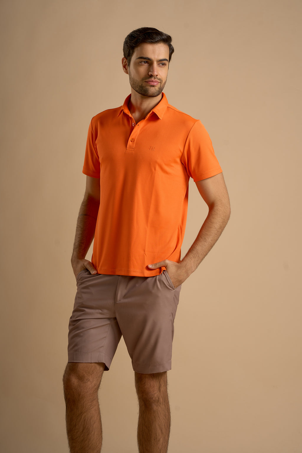 Neon Orange Polo