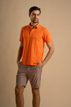 Neon Orange Polo