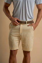 Yellow/Grey Dots Short