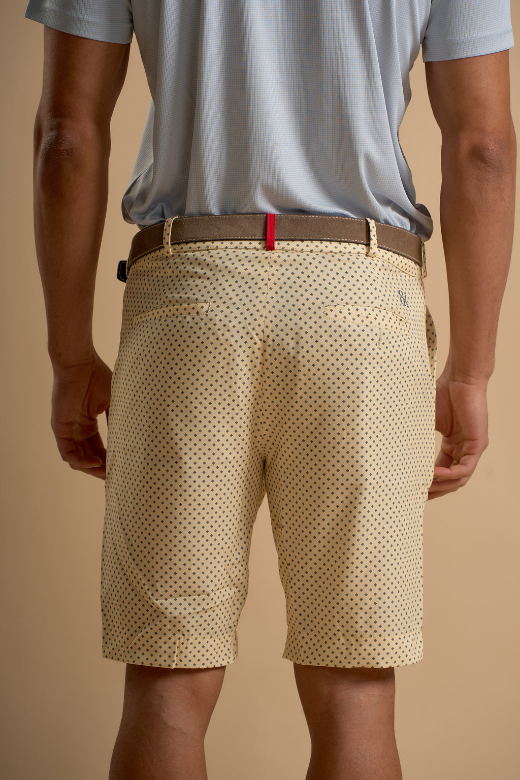 Yellow/Grey Dots Short