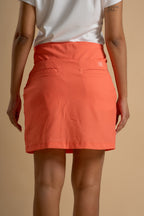 Summer Orange Skort