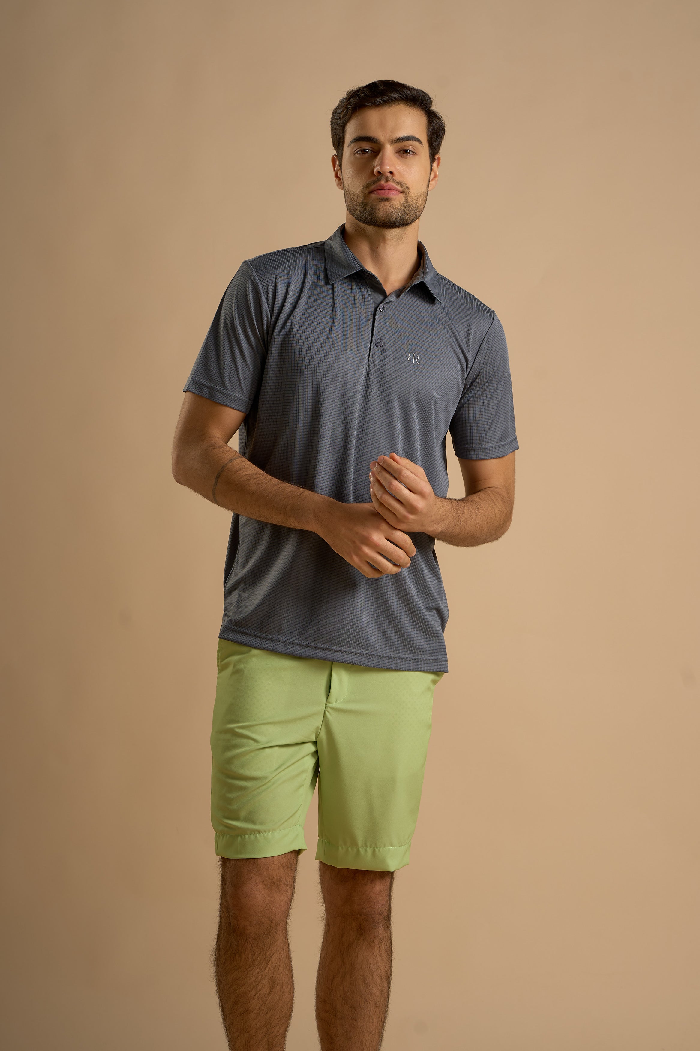 Air Fabric Grey Polo