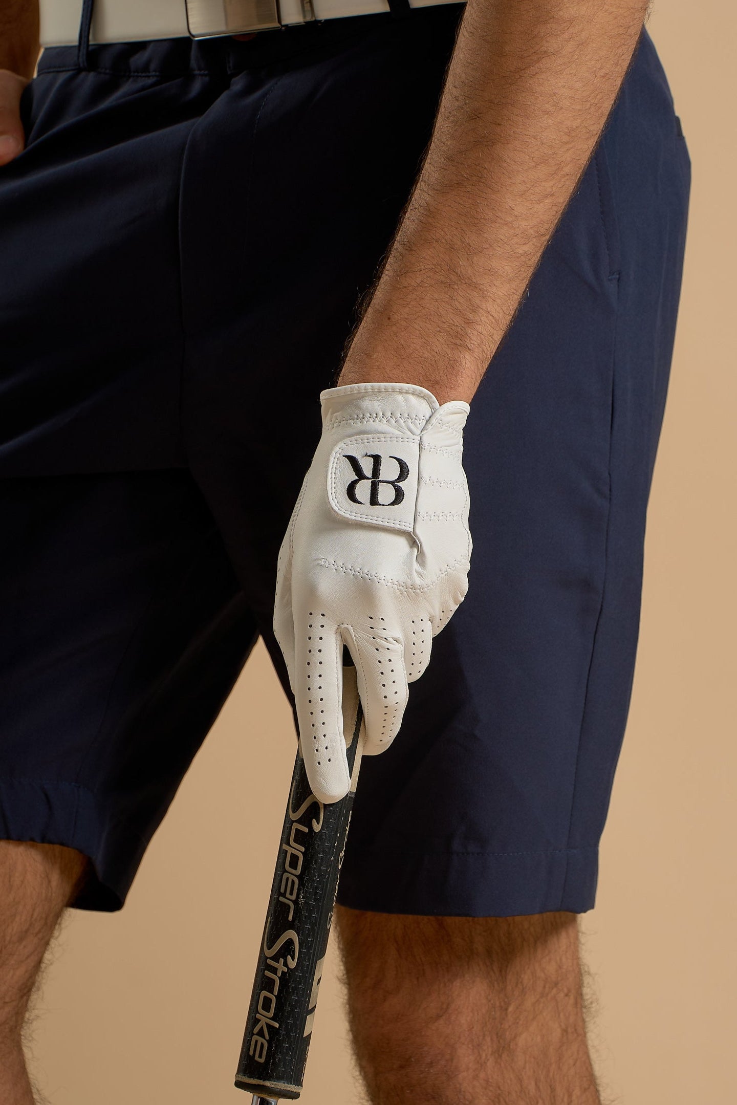 Men Full Cabretta Leather Golf Glove