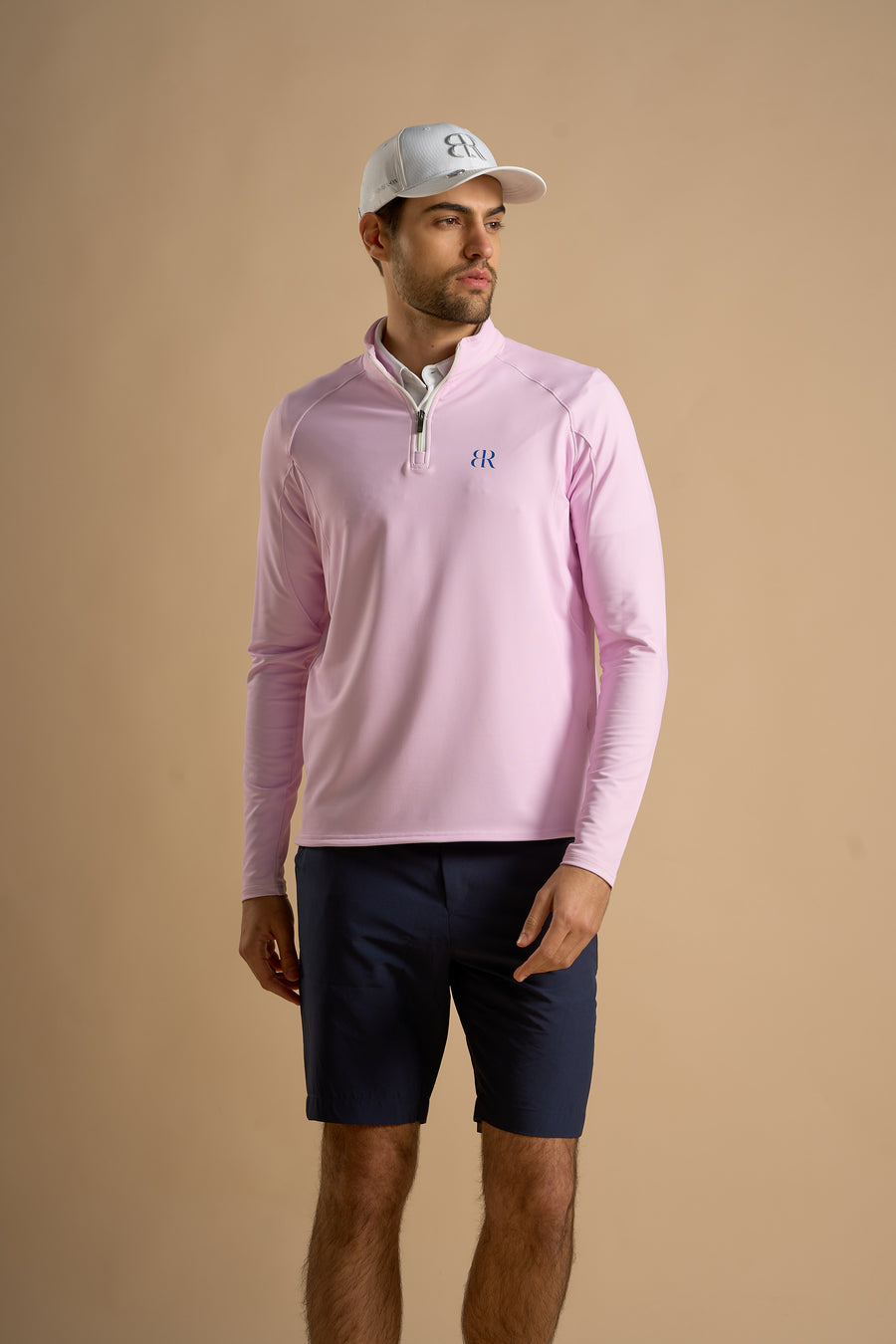 Light Pink Quarter Zip