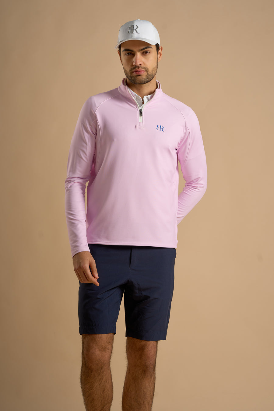 Light Pink Quarter Zip