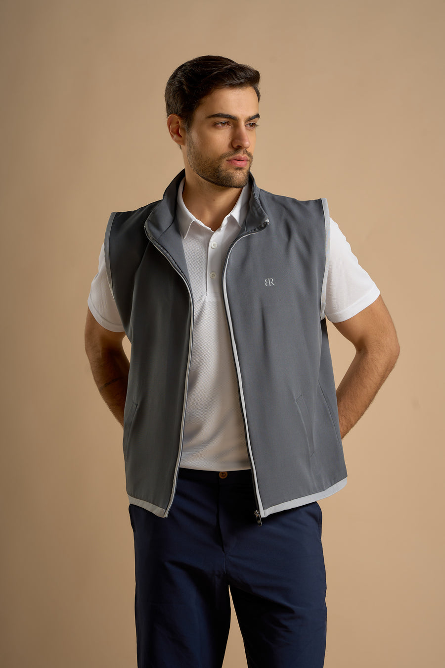 Dark Grey Tour Vest
