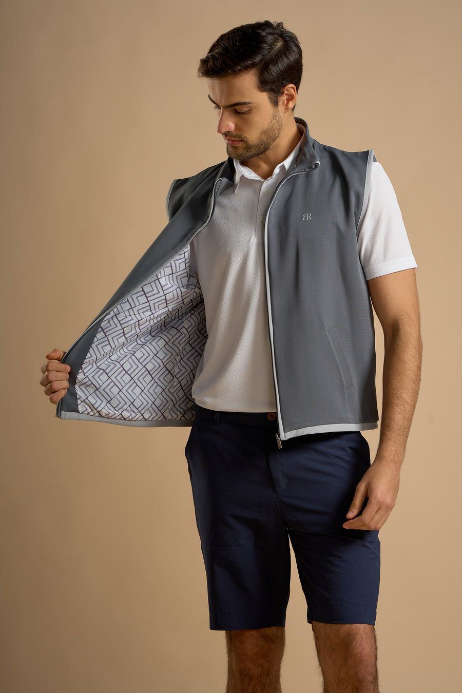 Dark Grey Tour Vest