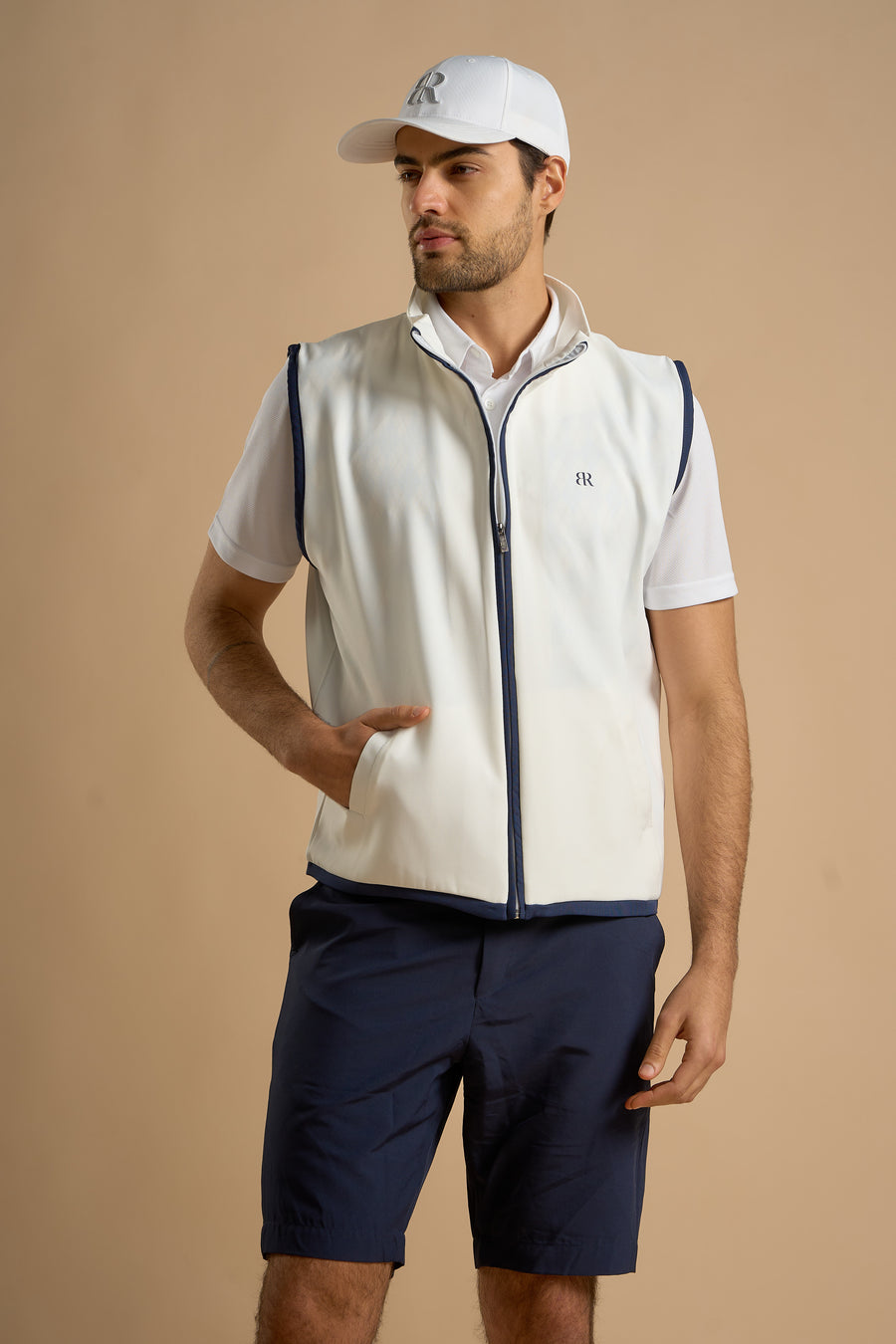 White Tour Vest