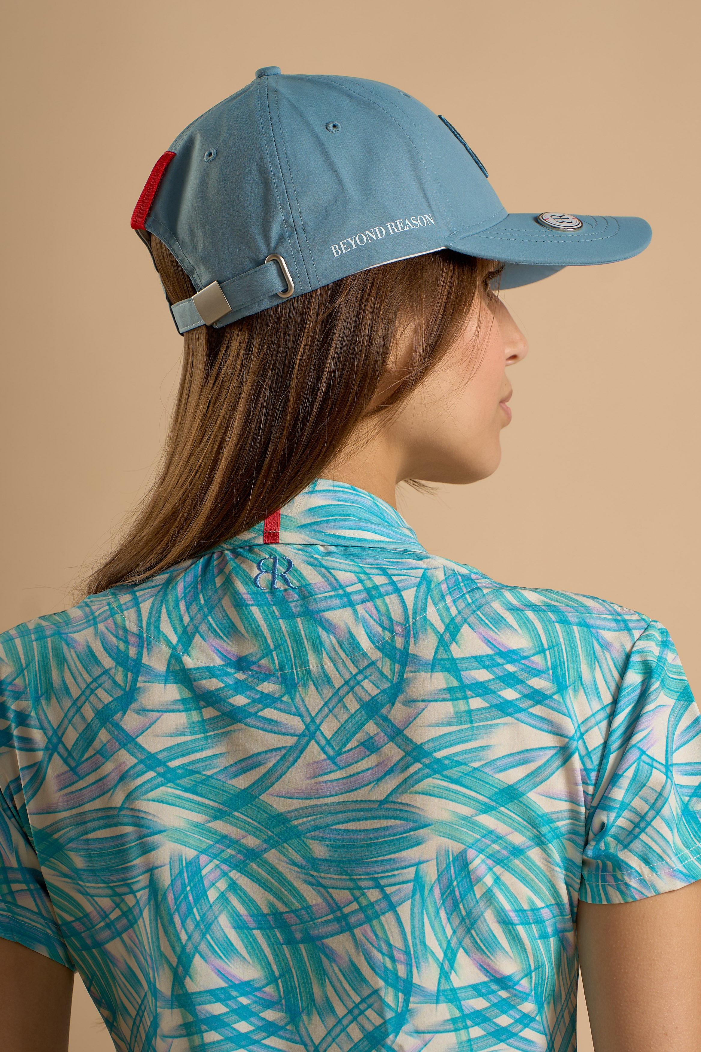 Turquoise Nest Dress Half Sleeve with Inner Short