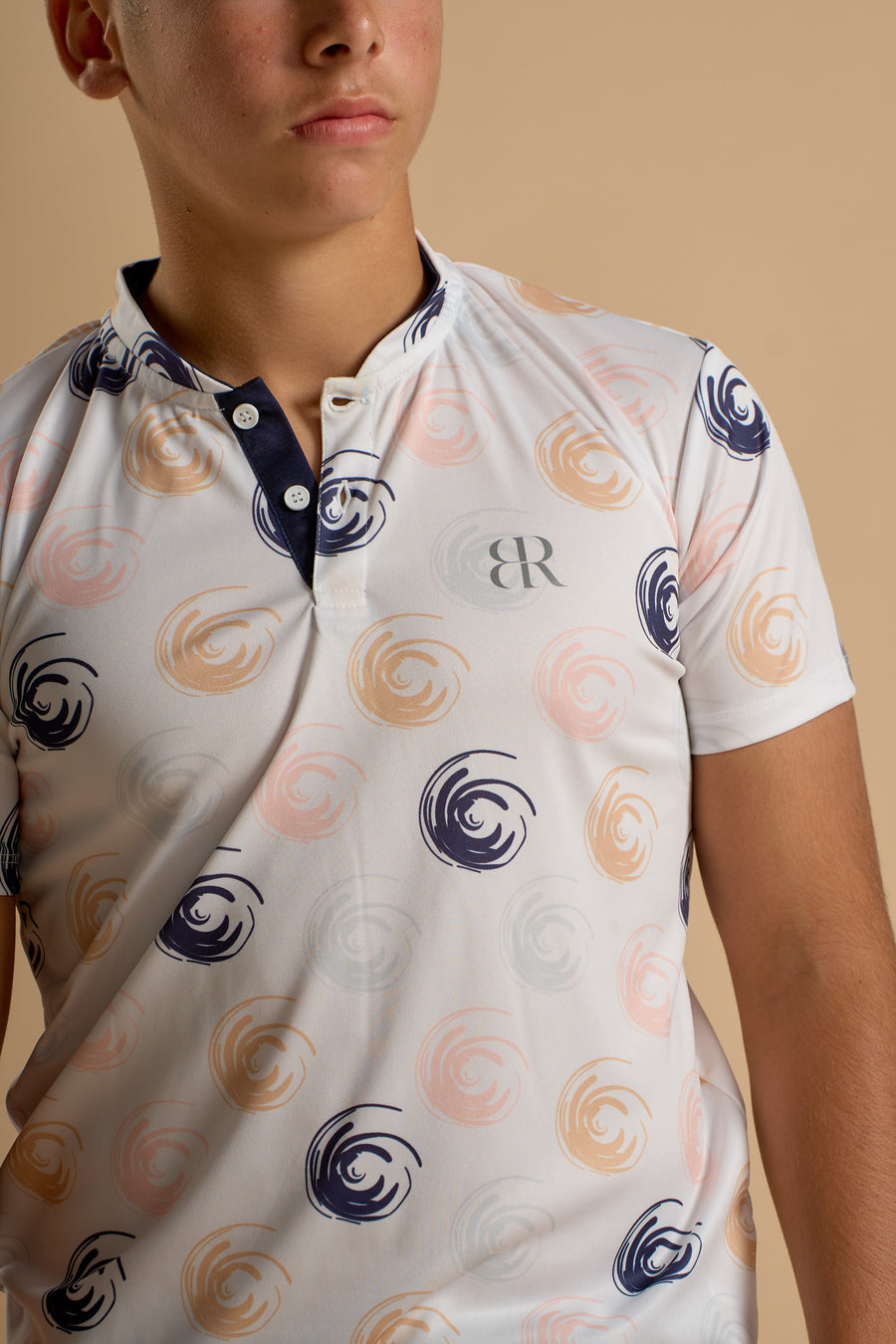 Colored Vortex Polo