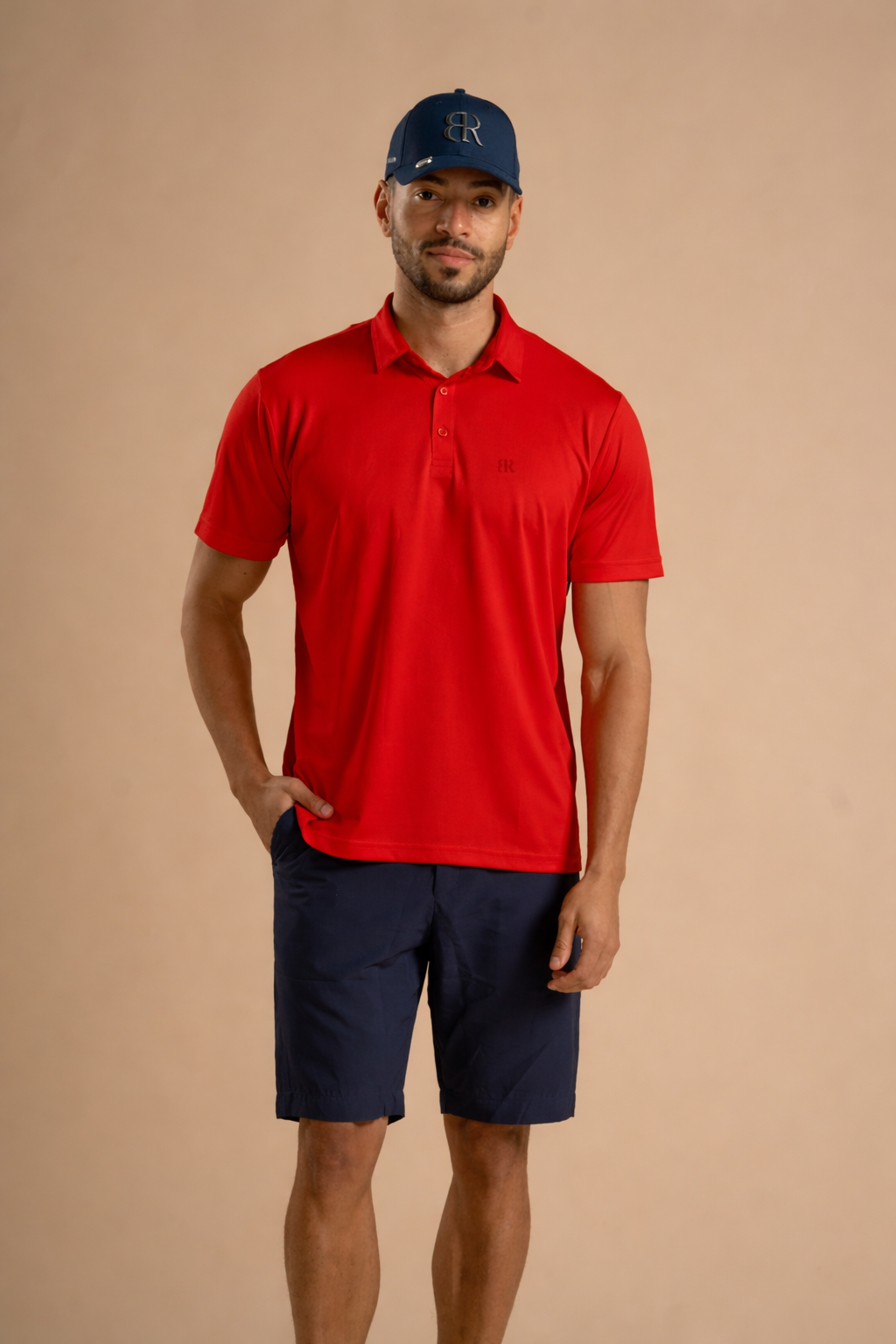 Candy Apple Red Polo
