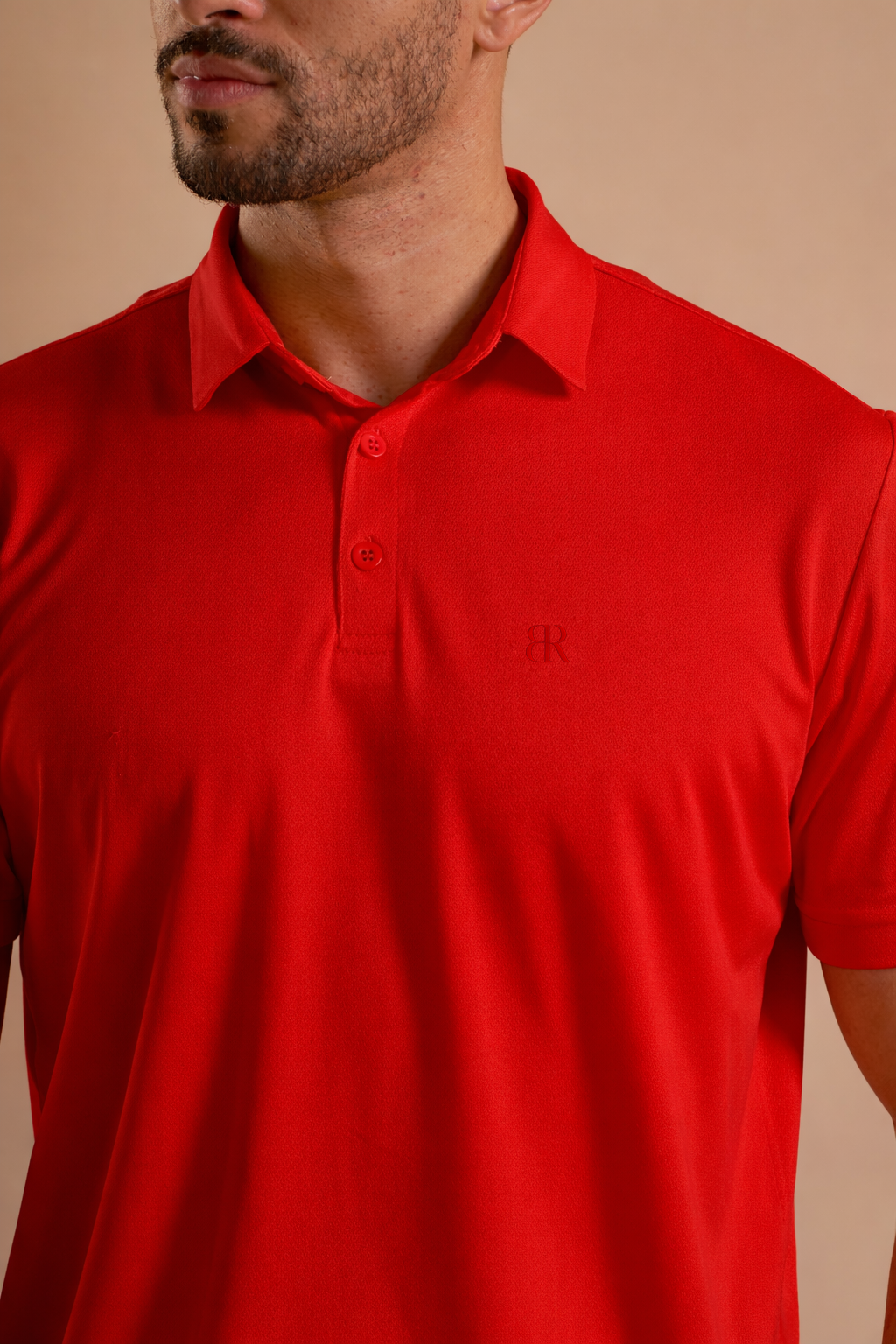 Candy Apple Red Polo