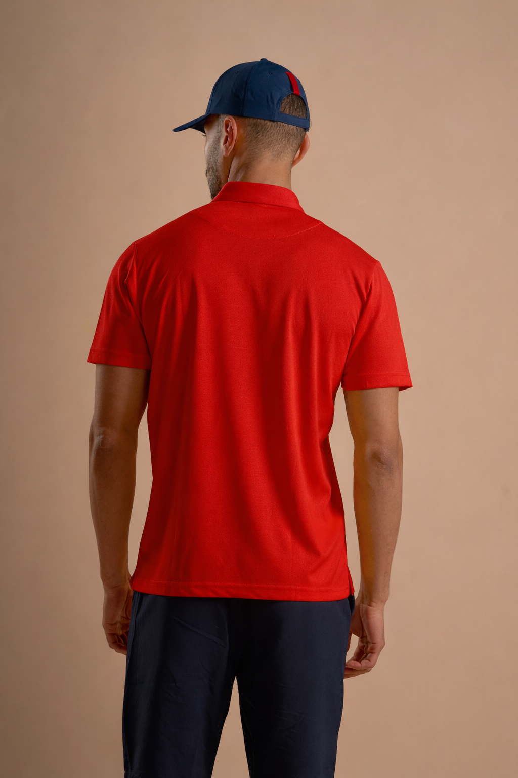Candy Apple Red Polo