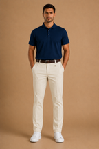 Cream Pants