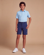 Boys' Navy Blue Short, view 4