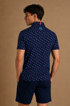 Navy Pulse Polo – back