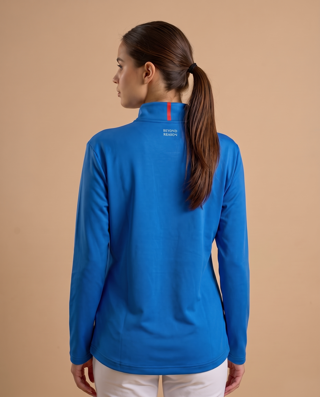 Women's Royal Blue Golf Jacket, view 4