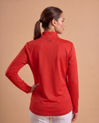 Women's Red Golf Jacket, view 4