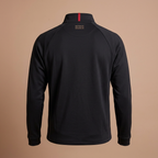 Men's Full-Zip Jacket Black - back ghost, Beyond Reason wordmark