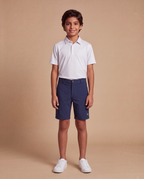 Boys' Silver Wave Polo