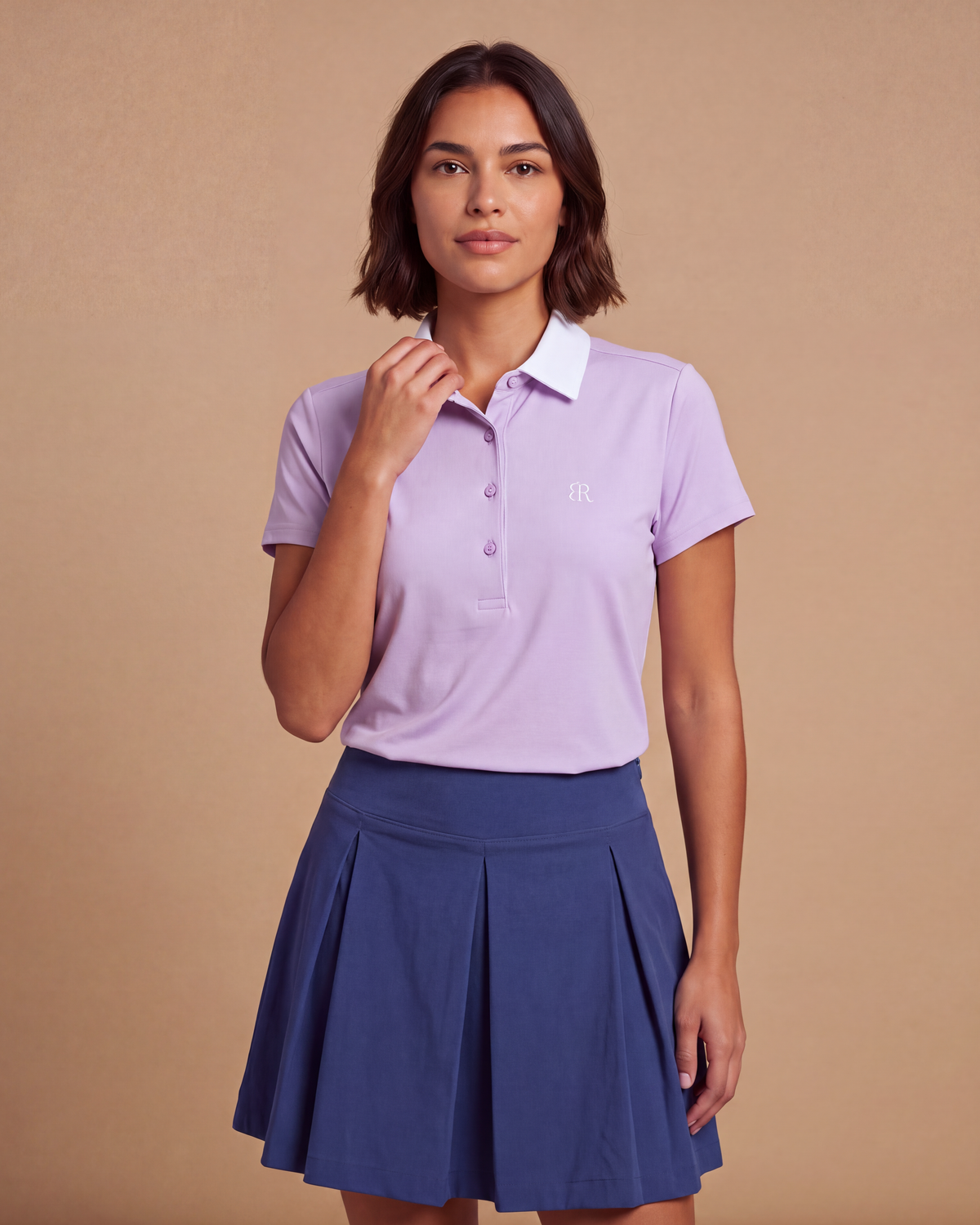 Soft Lavender Polo