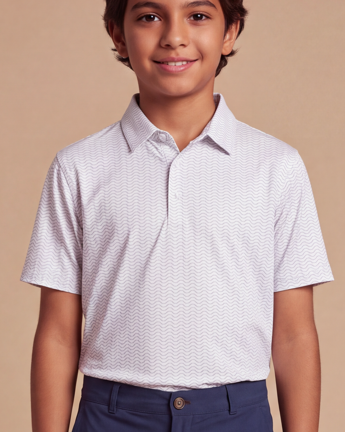 Silver Wave Polo