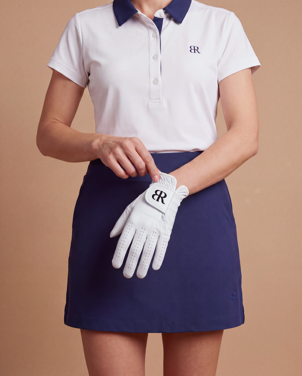 Women Full Cabretta Leather Golf Glove